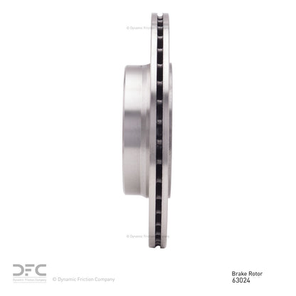 Dynamic Friction Company Disc Brake Rotor 600-63024