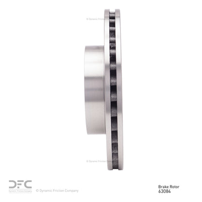 Dynamic Friction Company Disc Brake Rotor 600-63084