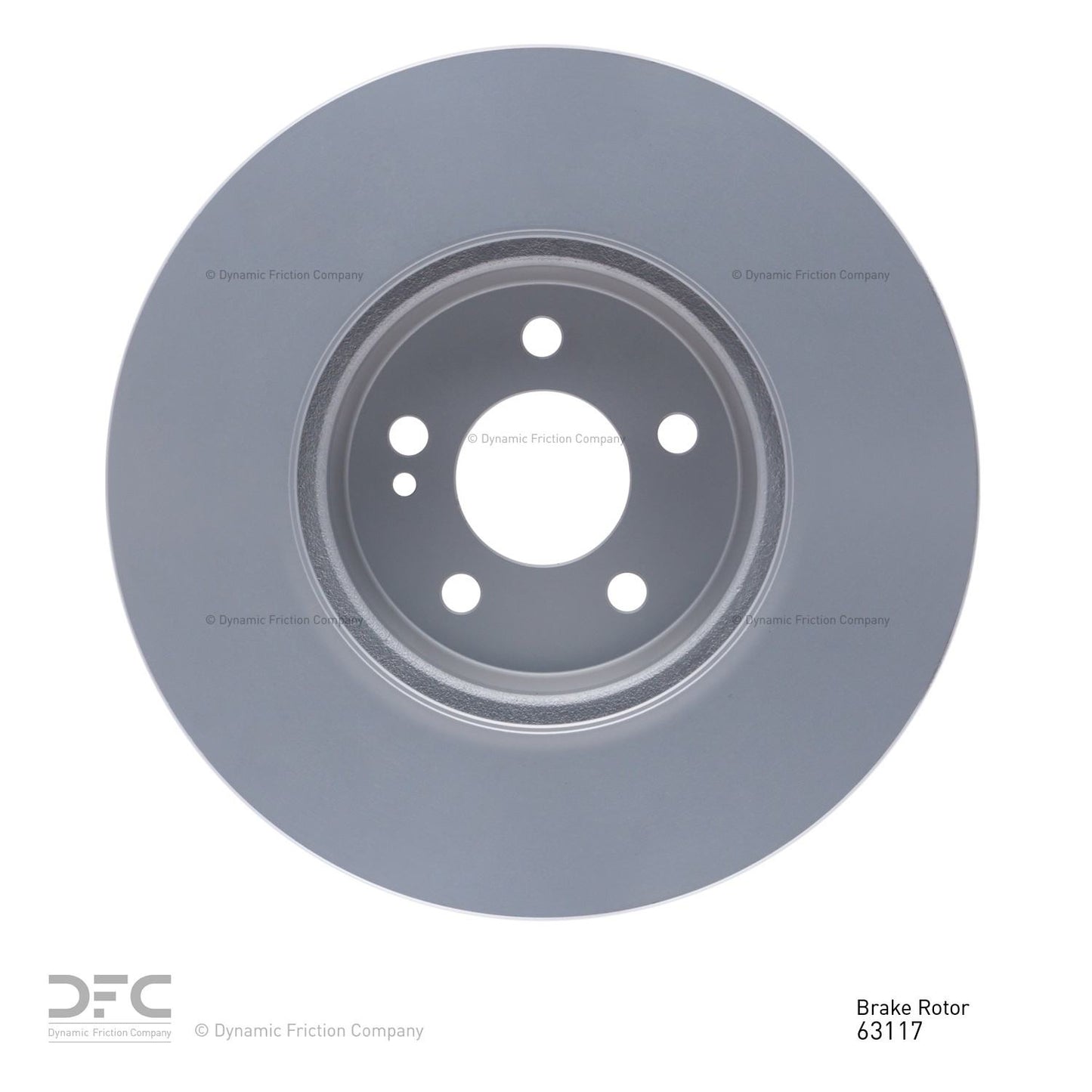 Dynamic Friction Company Disc Brake Rotor 600-63117