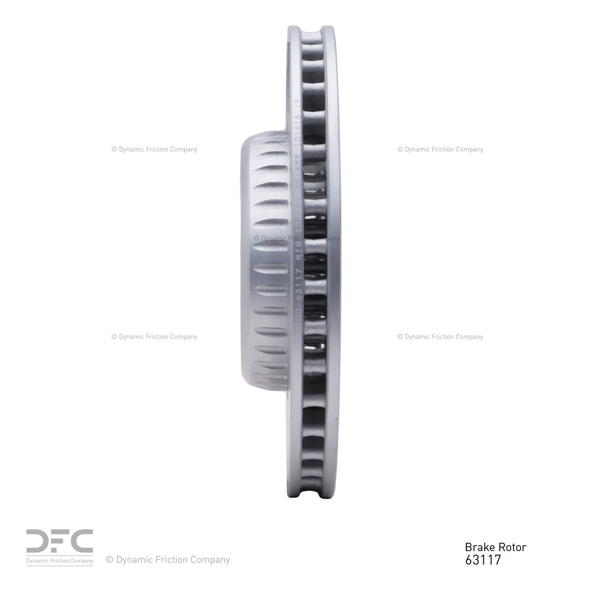 Dynamic Friction Company Disc Brake Rotor 600-63117