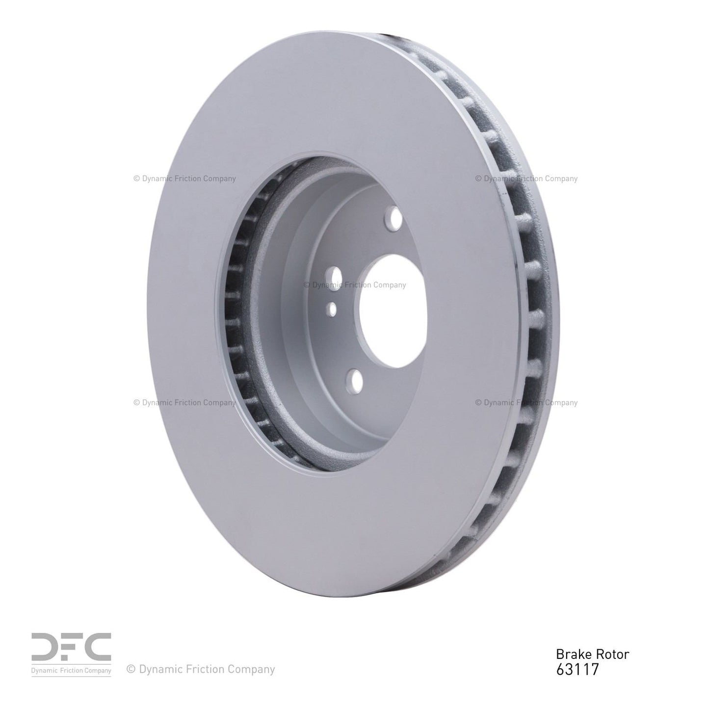 Dynamic Friction Company Disc Brake Rotor 600-63117