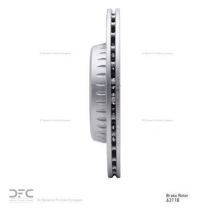Dynamic Friction Company Disc Brake Rotor 600-63118