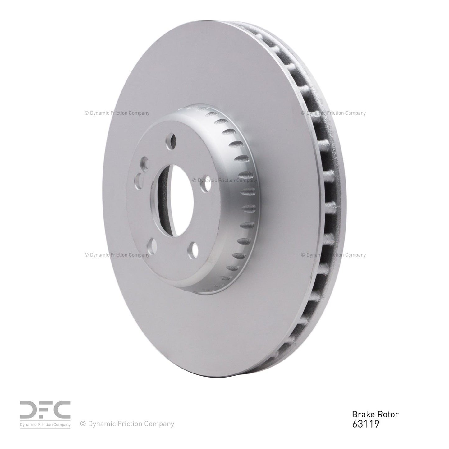 Dynamic Friction Company Disc Brake Rotor 600-63119