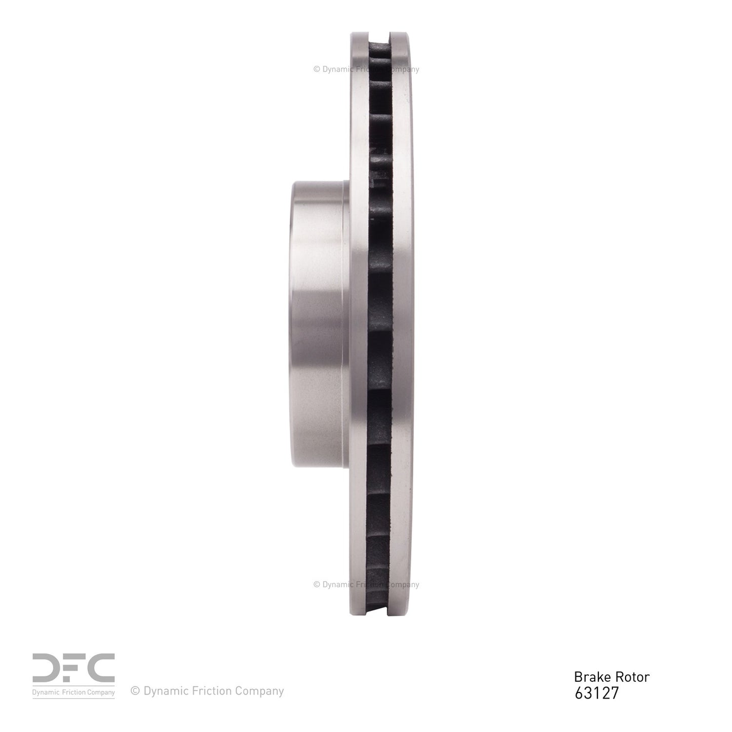 Dynamic Friction Company Disc Brake Rotor 600-63127