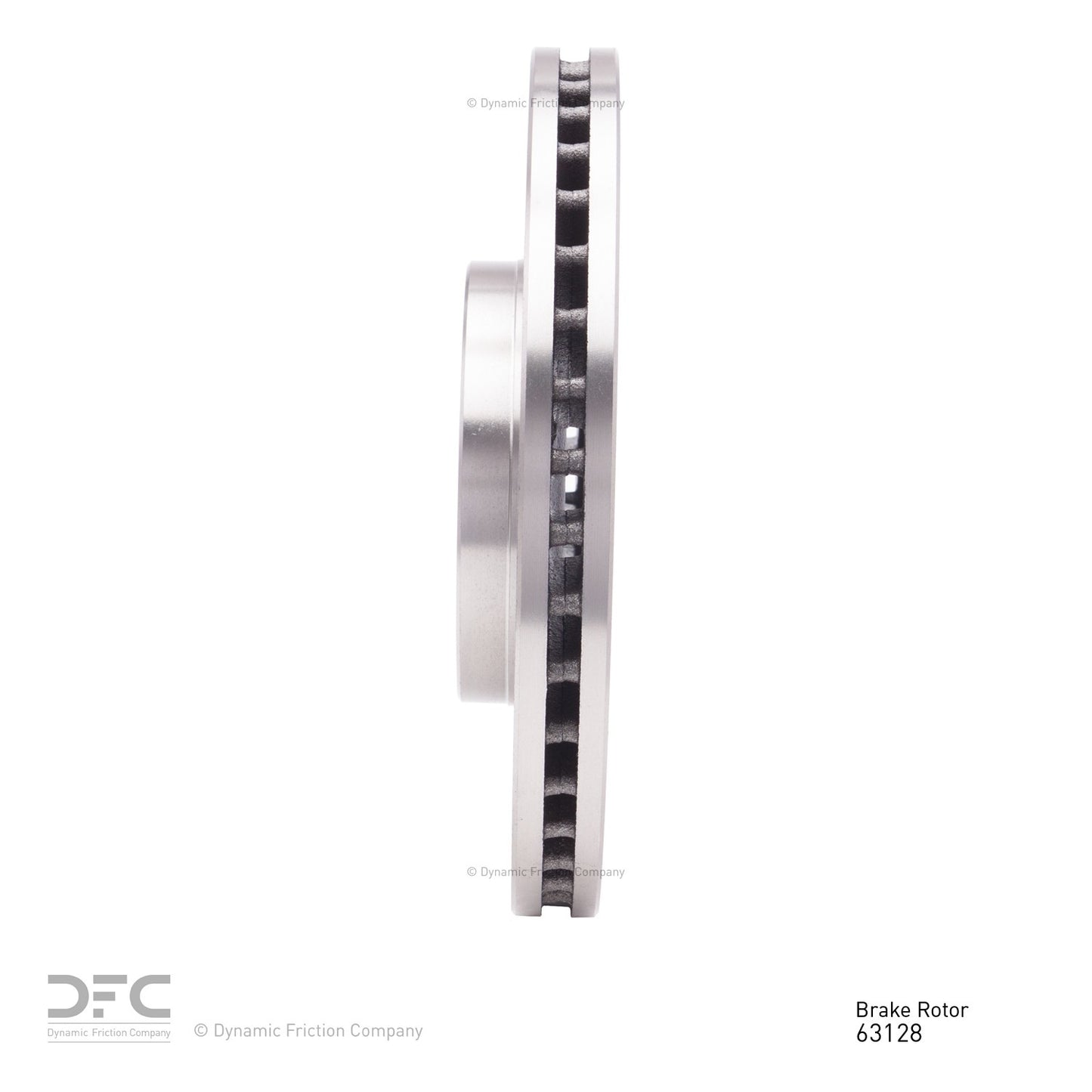 Dynamic Friction Company Disc Brake Rotor 600-63128