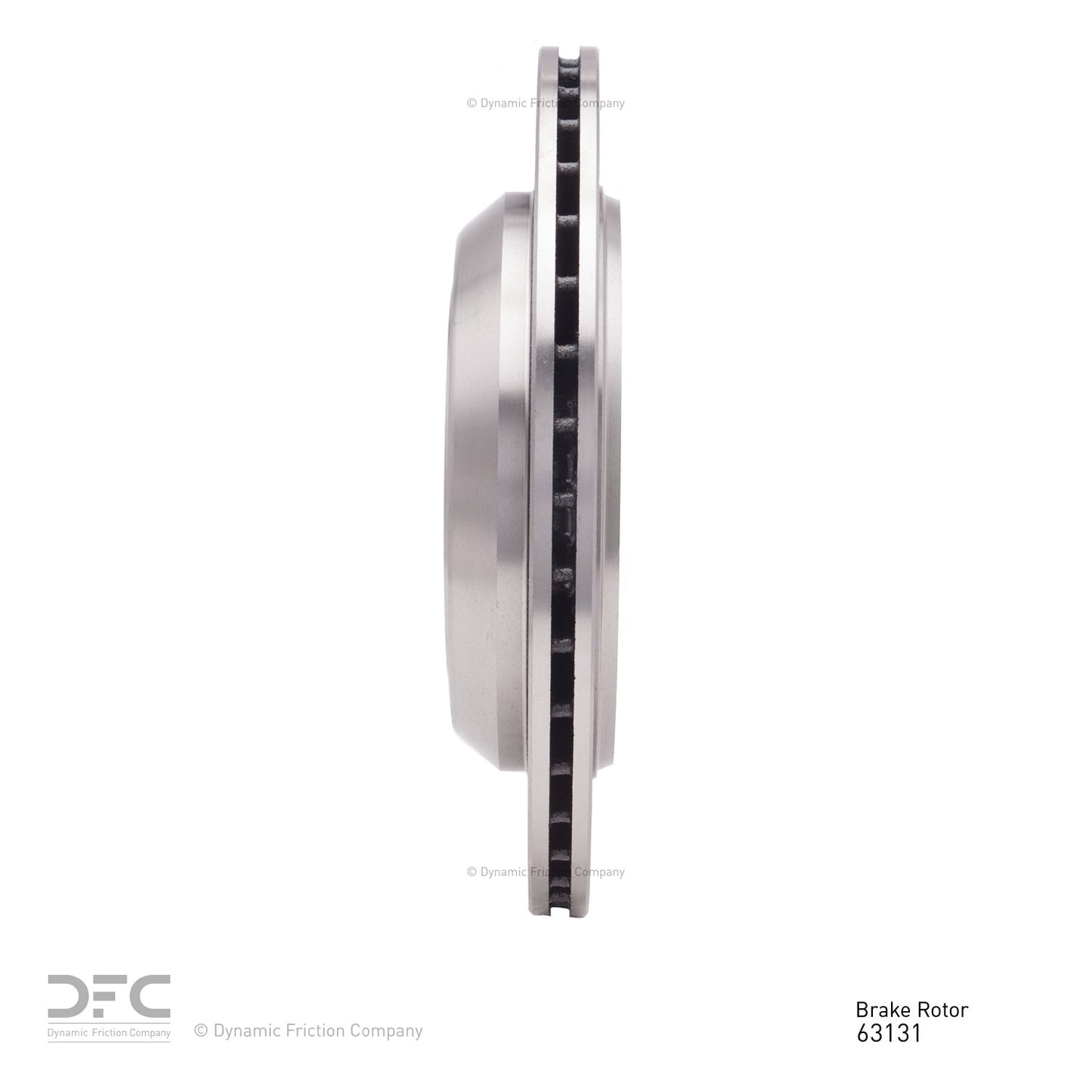 Dynamic Friction Company Disc Brake Rotor 600-63131