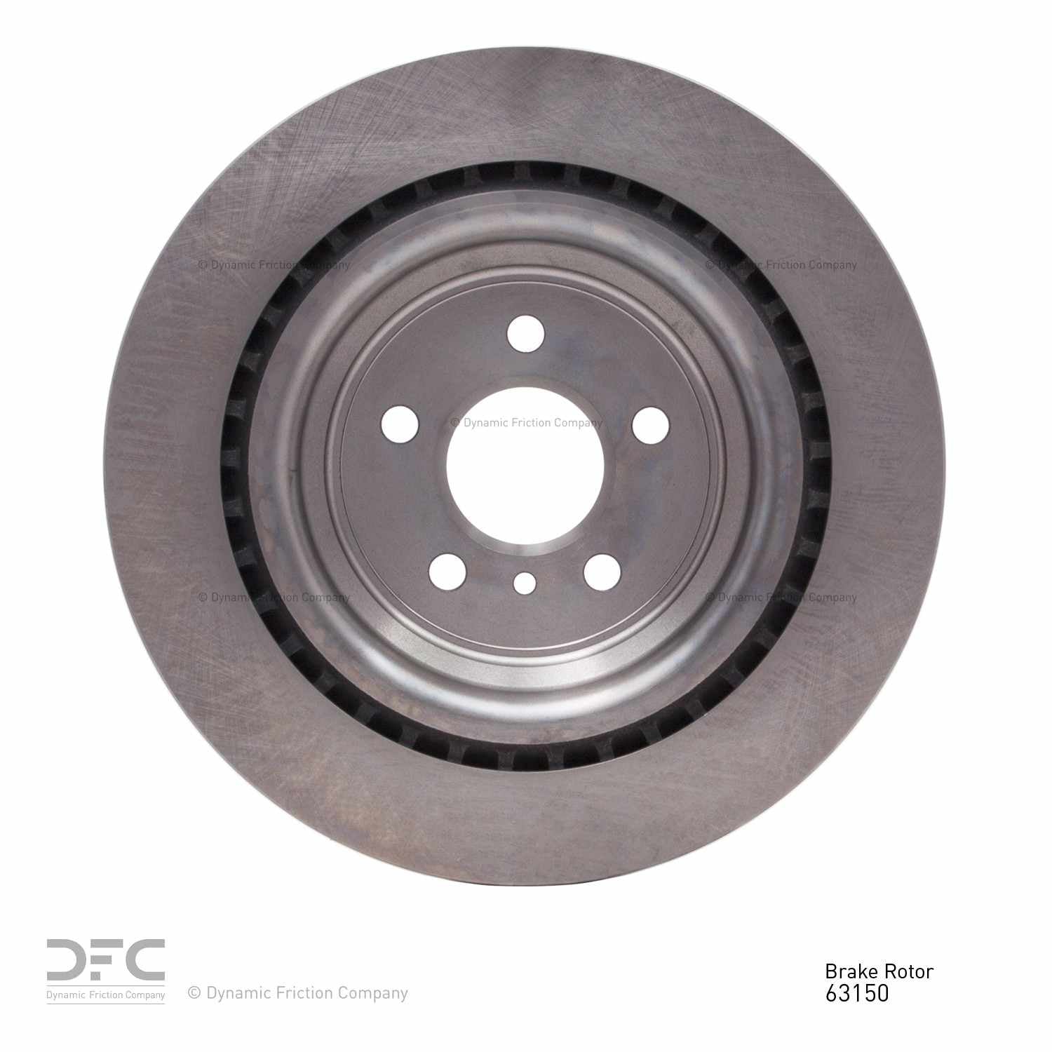 Dynamic Friction Company Disc Brake Rotor 600-63150