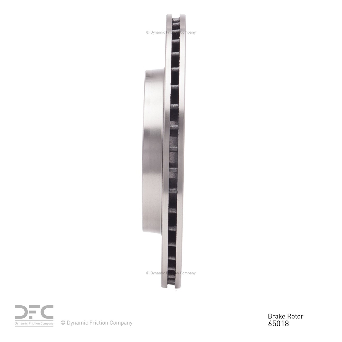 Dynamic Friction Company Disc Brake Rotor 600-65018