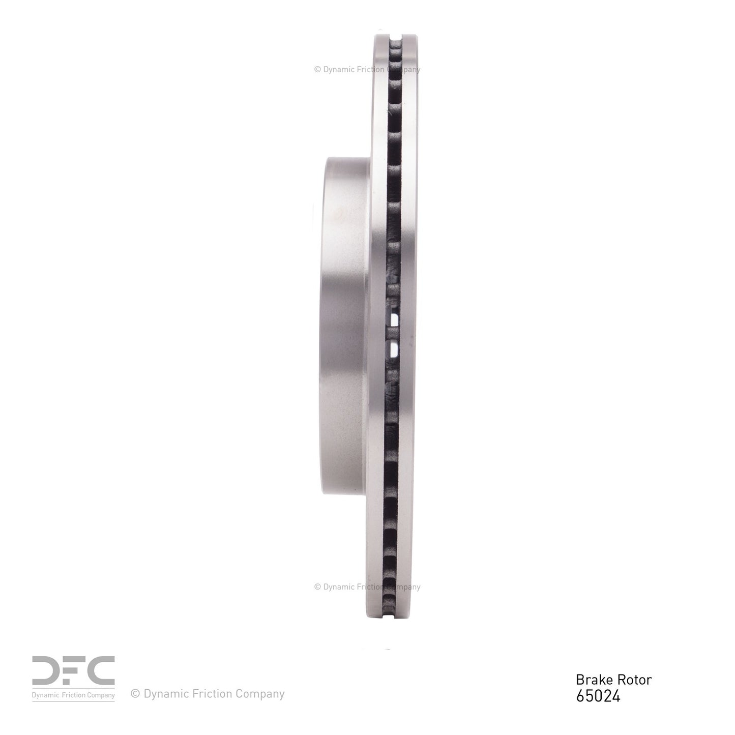 Dynamic Friction Company Disc Brake Rotor 600-65024