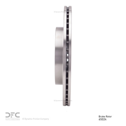 Dynamic Friction Company Disc Brake Rotor 600-65024