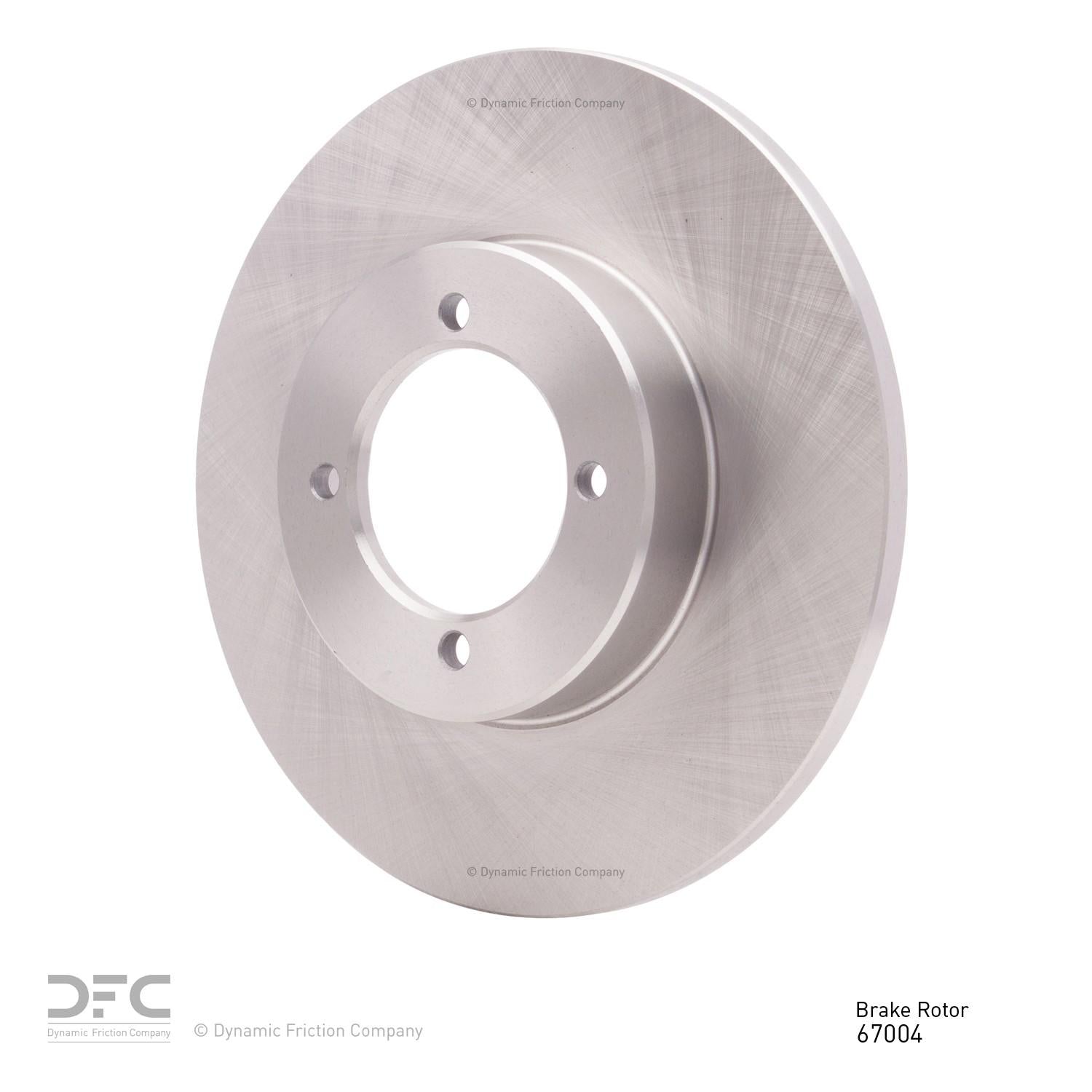 Dynamic Friction Company Disc Brake Rotor 600-67004