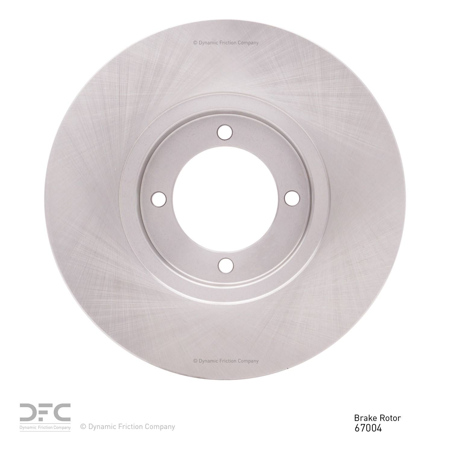 Dynamic Friction Company Disc Brake Rotor 600-67004