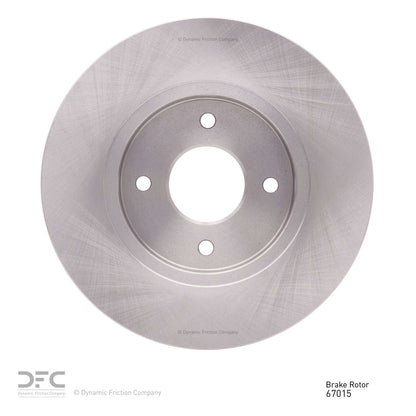 Dynamic Friction Company Disc Brake Rotor 600-67015