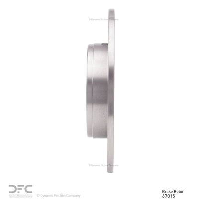 Dynamic Friction Company Disc Brake Rotor 600-67015