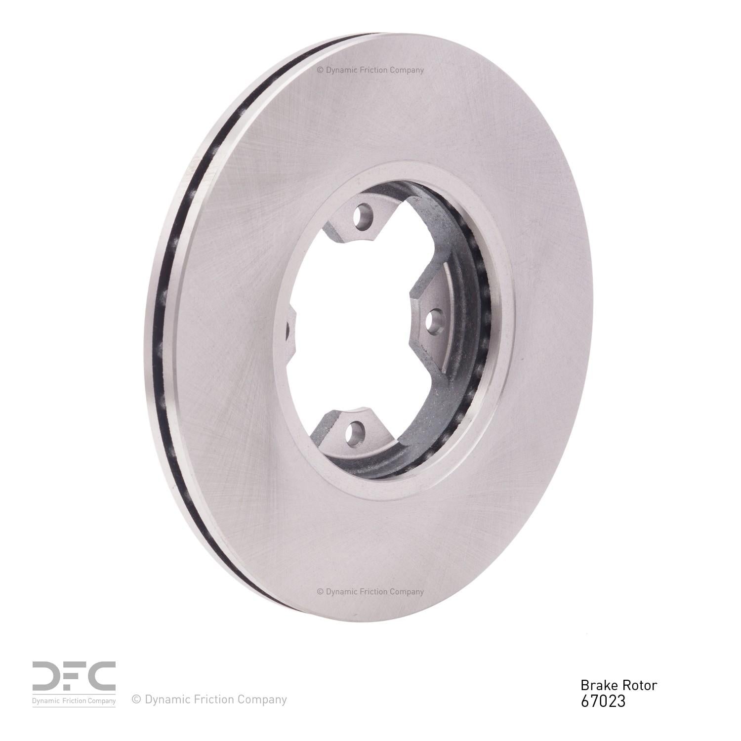 Dynamic Friction Company Disc Brake Rotor 600-67023