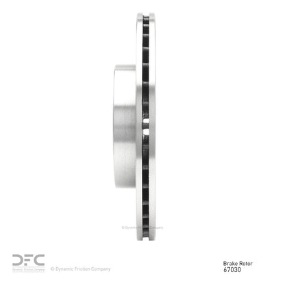 Dynamic Friction Company Disc Brake Rotor 600-67030