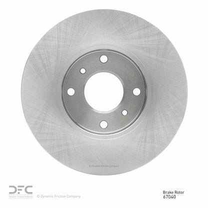 Dynamic Friction Company Disc Brake Rotor 600-67040