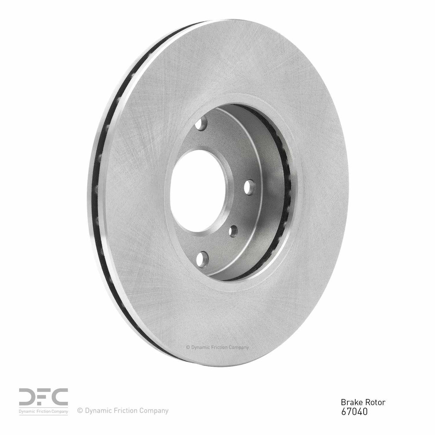 Dynamic Friction Company Disc Brake Rotor 600-67040