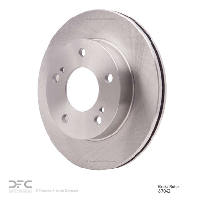 Dynamic Friction Company Disc Brake Rotor 600-67042