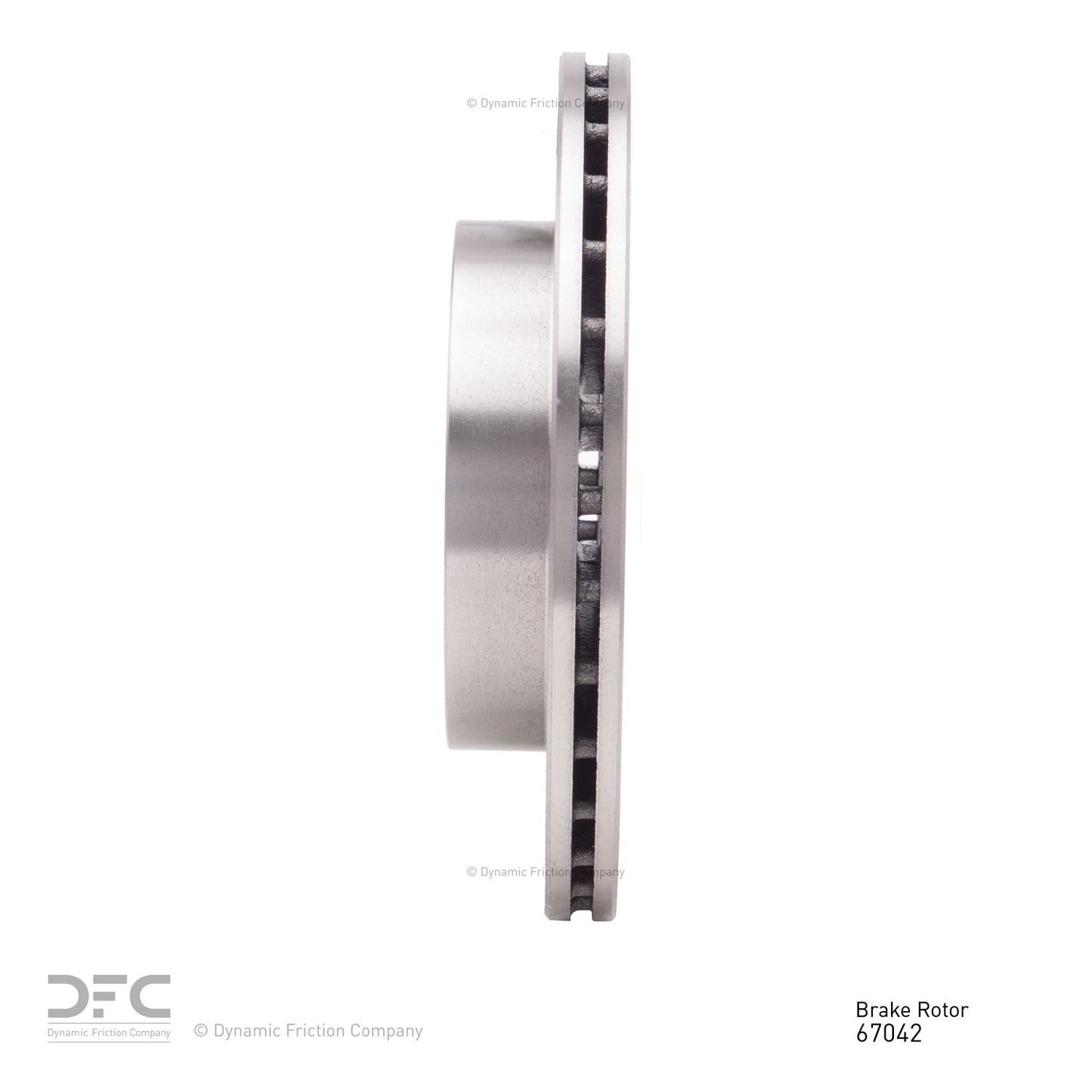 Dynamic Friction Company Disc Brake Rotor 600-67042
