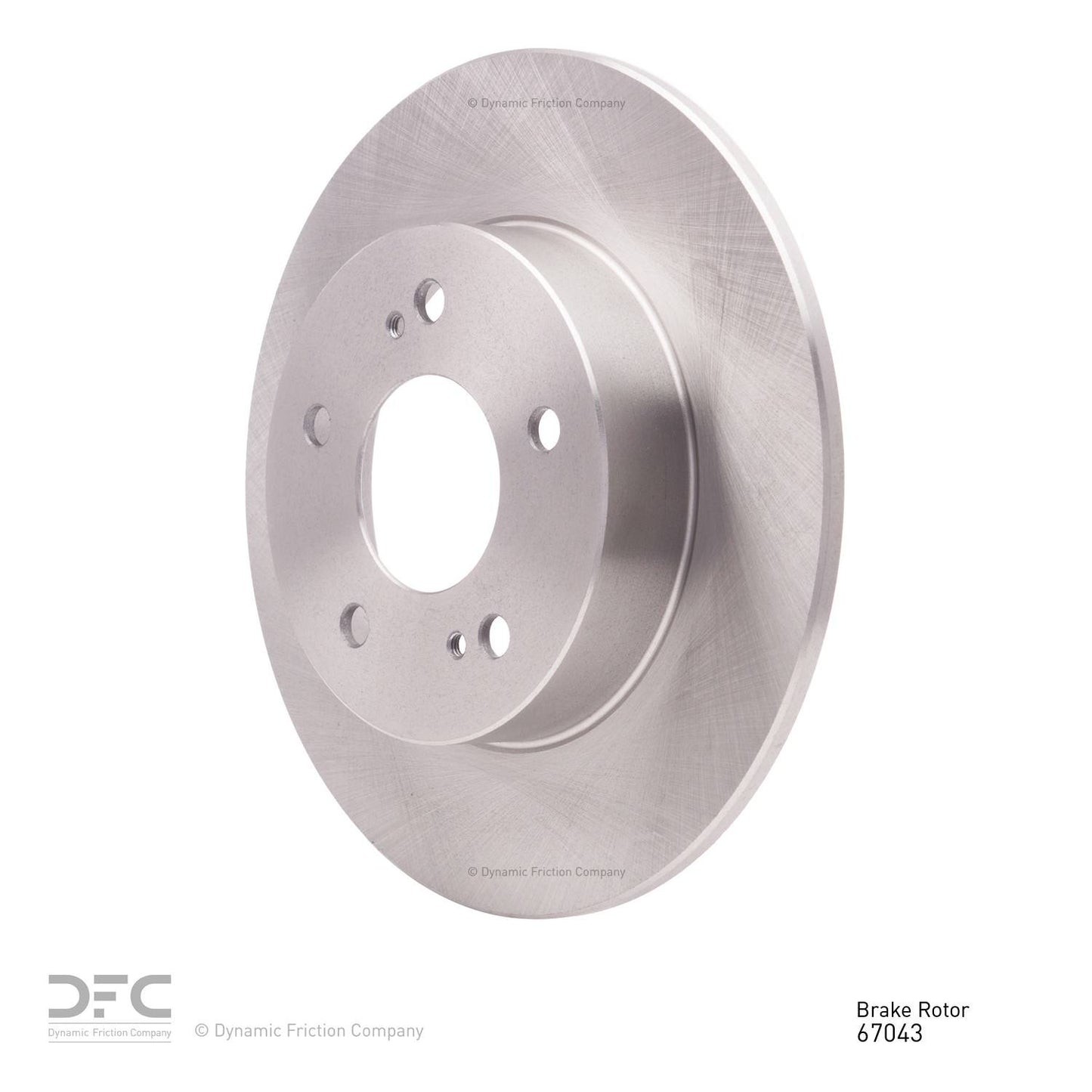Dynamic Friction Company Disc Brake Rotor 600-67043