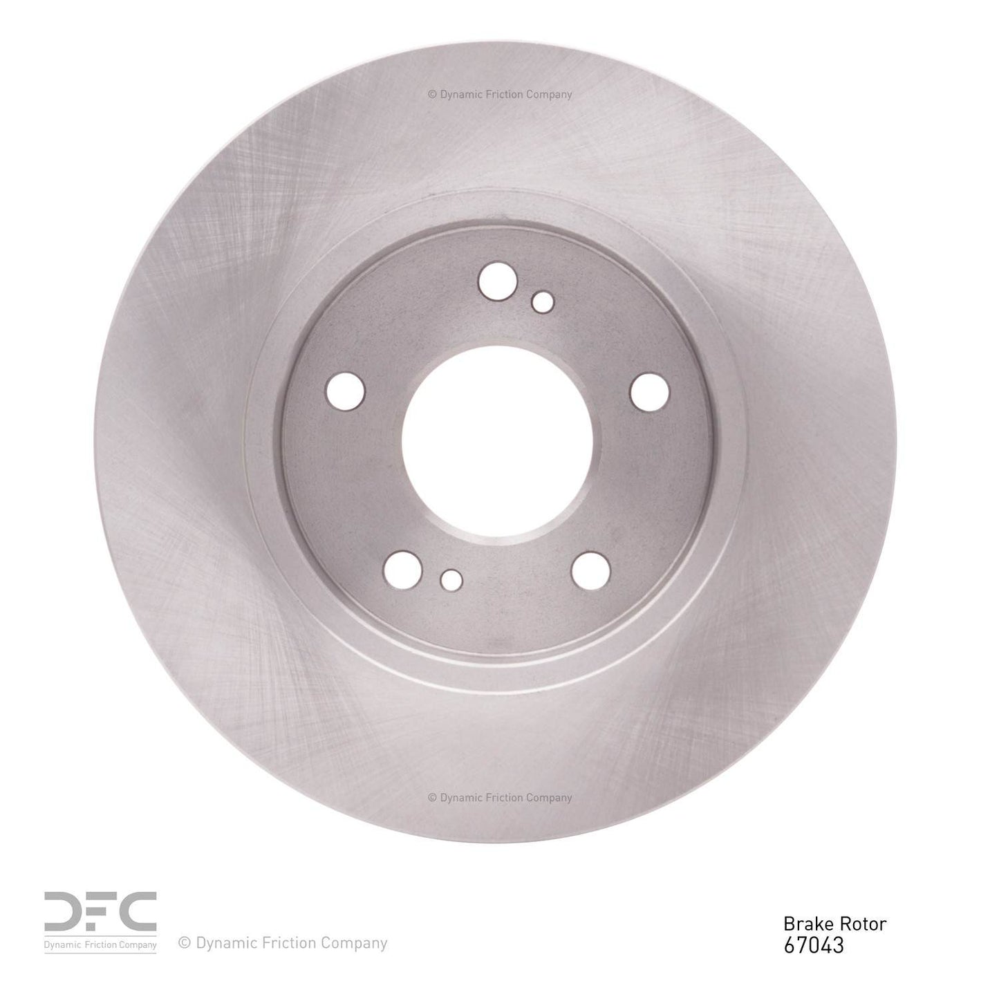 Dynamic Friction Company Disc Brake Rotor 600-67043