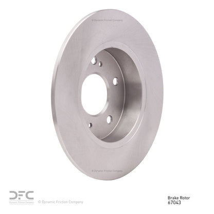 Dynamic Friction Company Disc Brake Rotor 600-67043