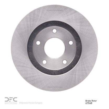 Dynamic Friction Company Disc Brake Rotor 600-67048