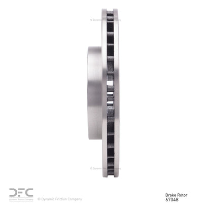 Dynamic Friction Company Disc Brake Rotor 600-67048