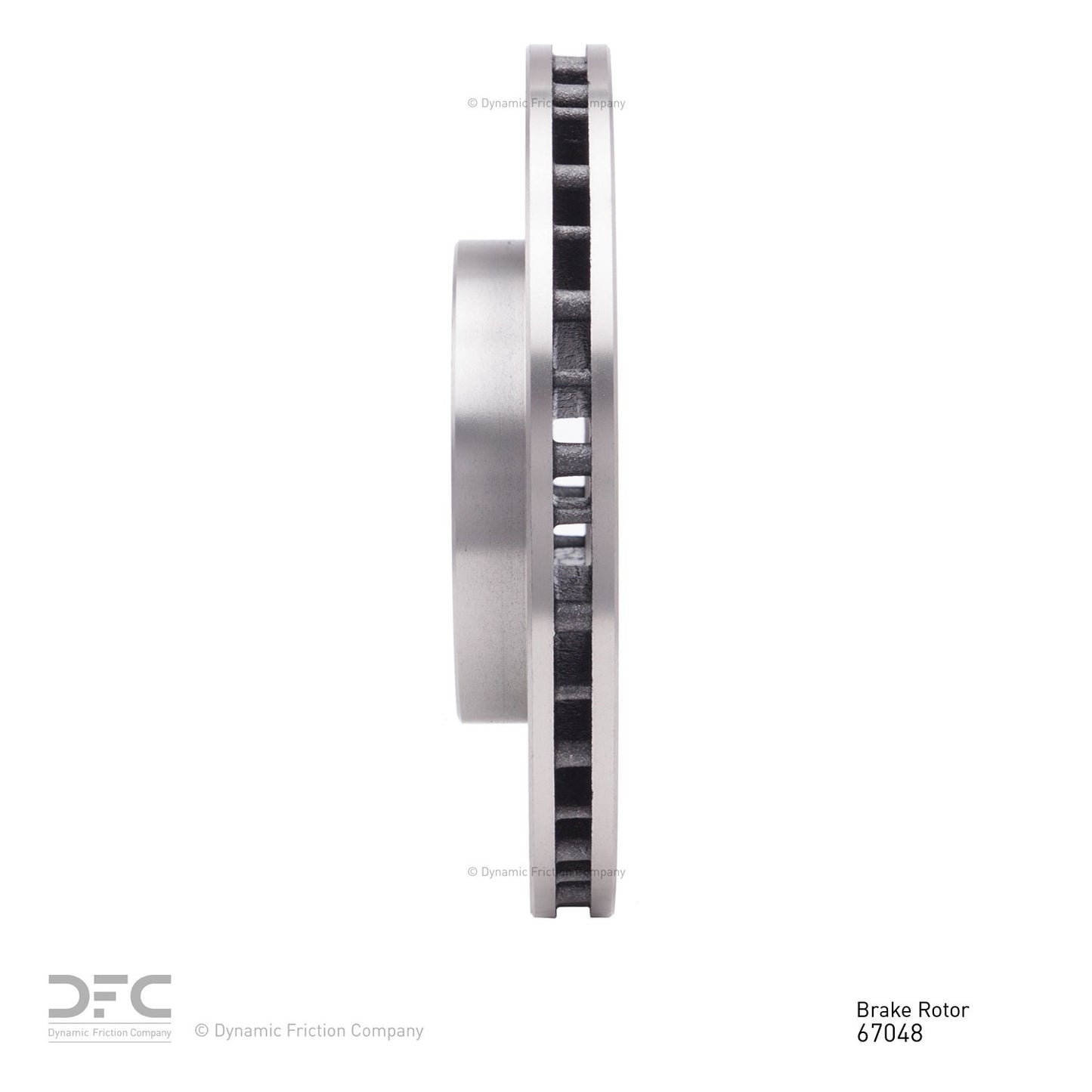 Dynamic Friction Company Disc Brake Rotor 600-67048
