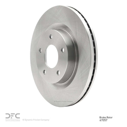 Dynamic Friction Company Disc Brake Rotor 600-67057