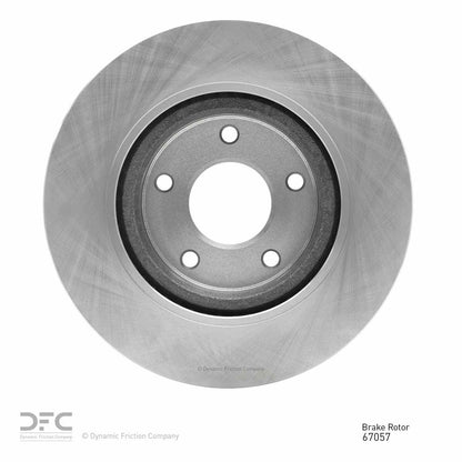Dynamic Friction Company Disc Brake Rotor 600-67057