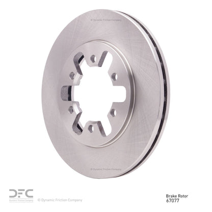 Dynamic Friction Company Disc Brake Rotor 600-67077