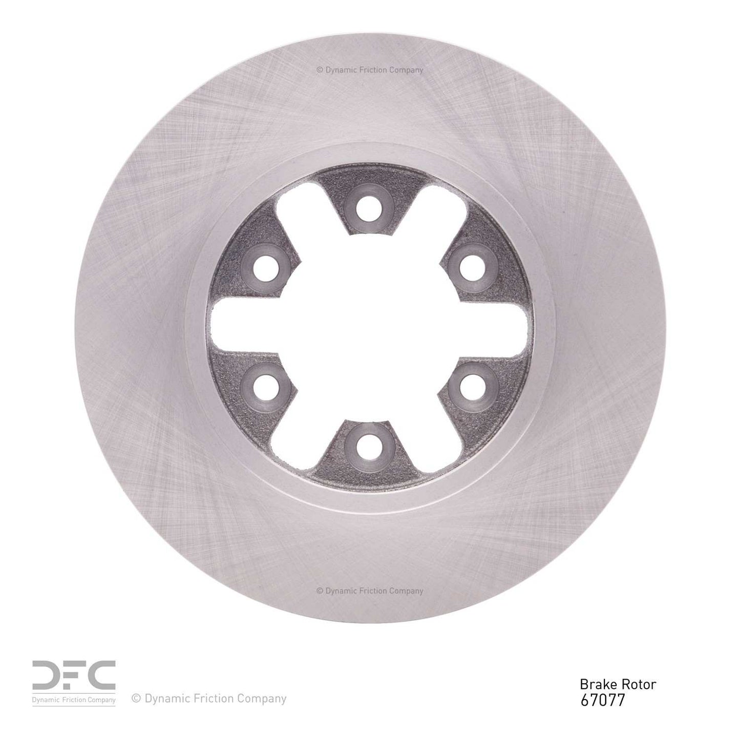 Dynamic Friction Company Disc Brake Rotor 600-67077