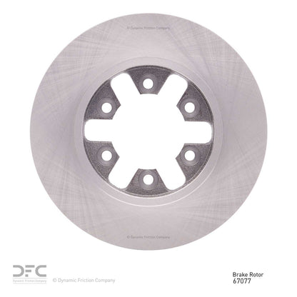 Dynamic Friction Company Disc Brake Rotor 600-67077