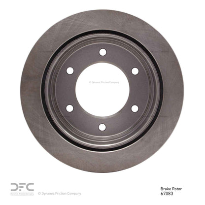 Dynamic Friction Company Disc Brake Rotor 600-67083
