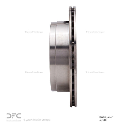Dynamic Friction Company Disc Brake Rotor 600-67083