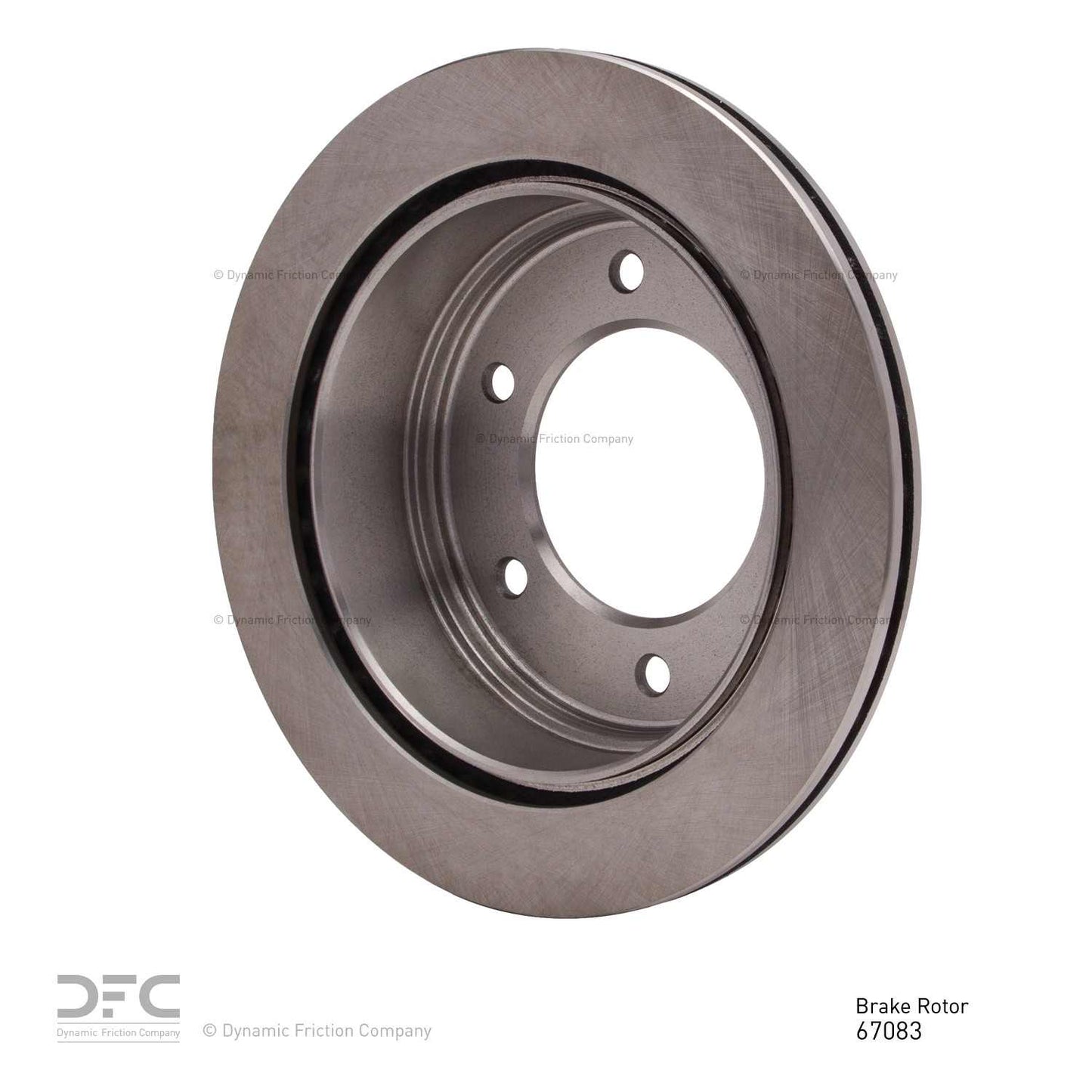 Dynamic Friction Company Disc Brake Rotor 600-67083