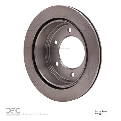 Dynamic Friction Company Disc Brake Rotor 600-67083