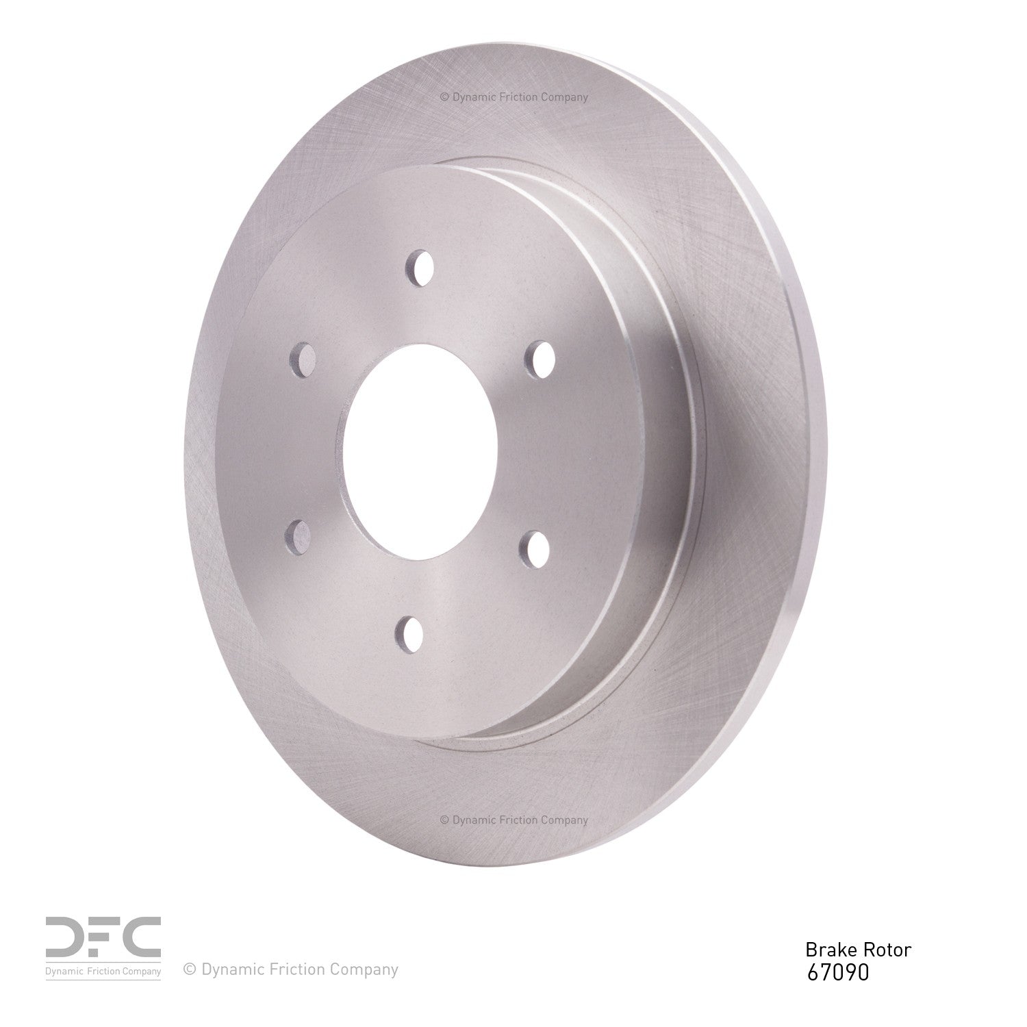 Dynamic Friction Company Disc Brake Rotor 600-67090