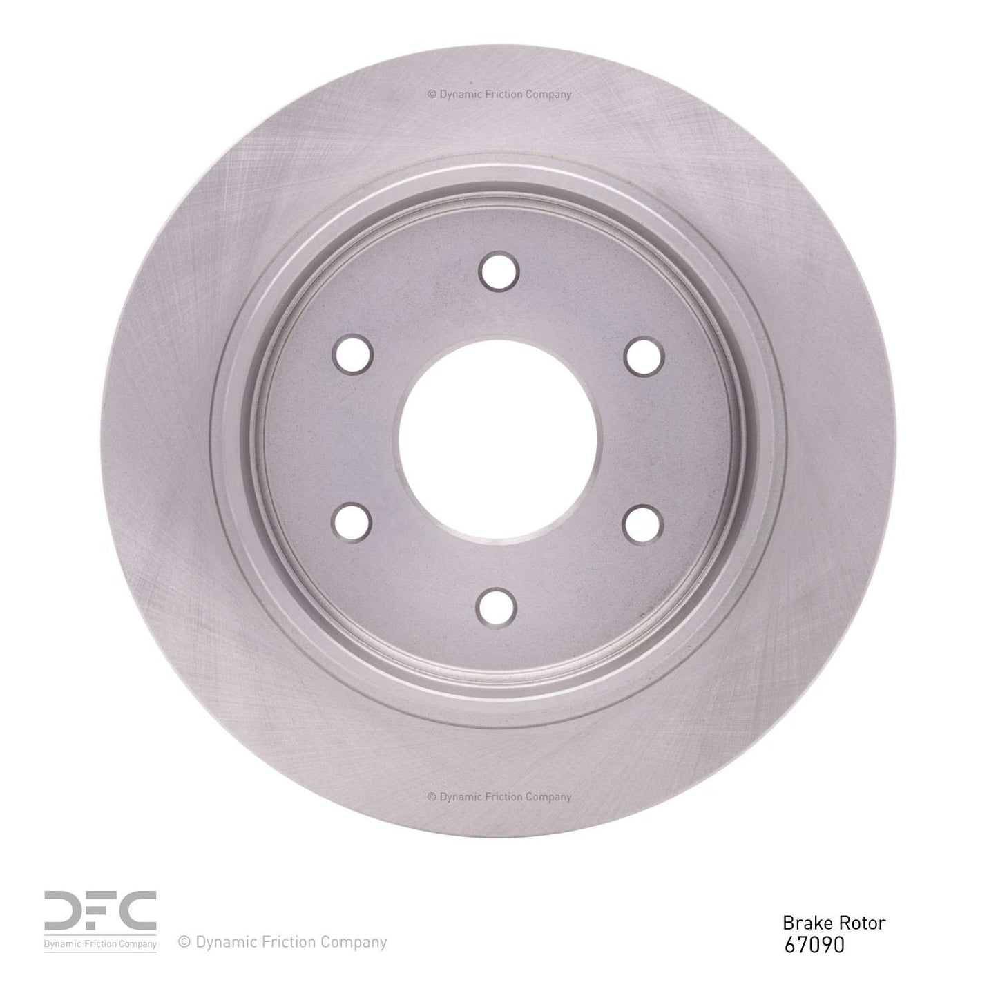 Dynamic Friction Company Disc Brake Rotor 600-67090