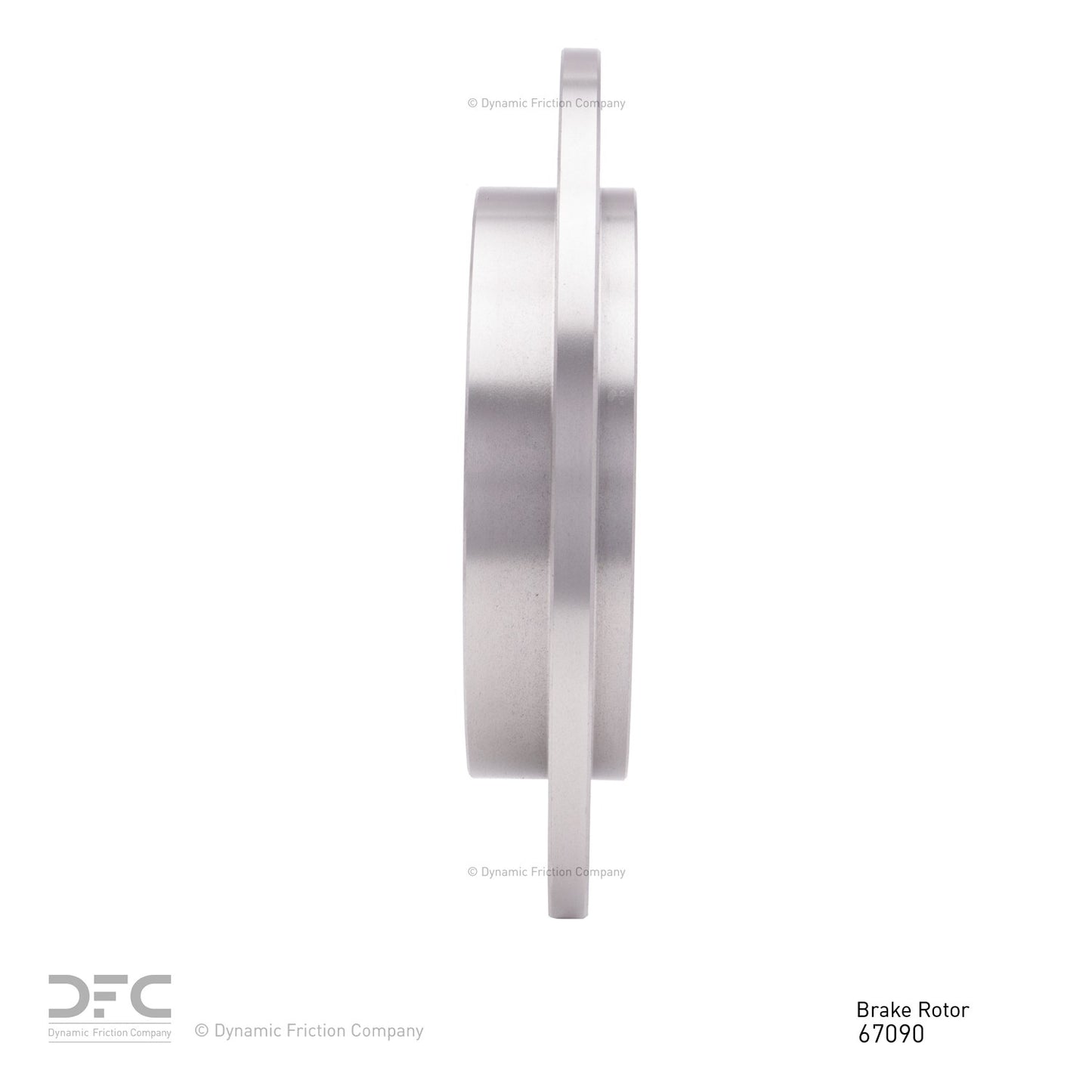 Dynamic Friction Company Disc Brake Rotor 600-67090