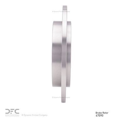 Dynamic Friction Company Disc Brake Rotor 600-67090