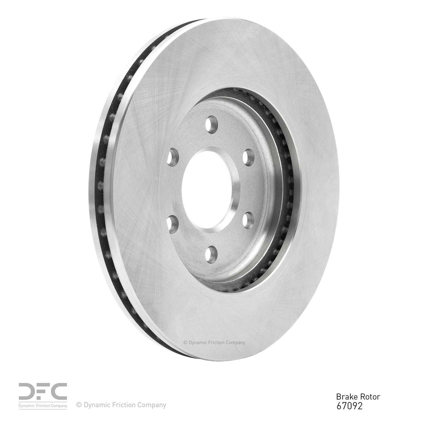 Dynamic Friction Company Disc Brake Rotor 600-67092