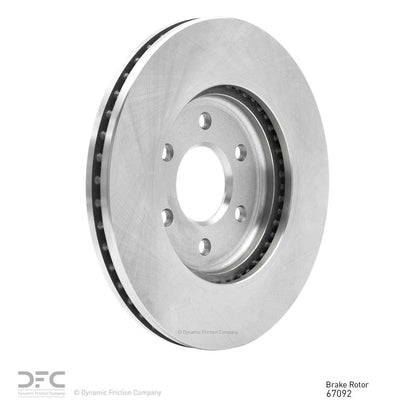 Dynamic Friction Company Disc Brake Rotor 600-67092