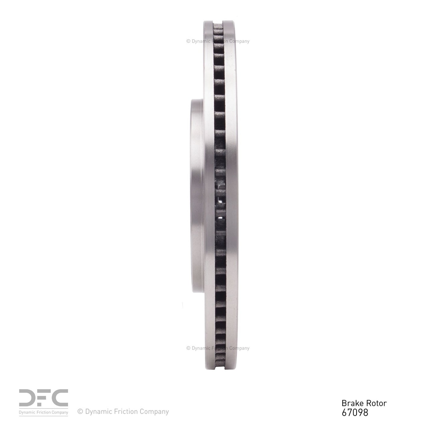 Dynamic Friction Company Disc Brake Rotor 600-67098