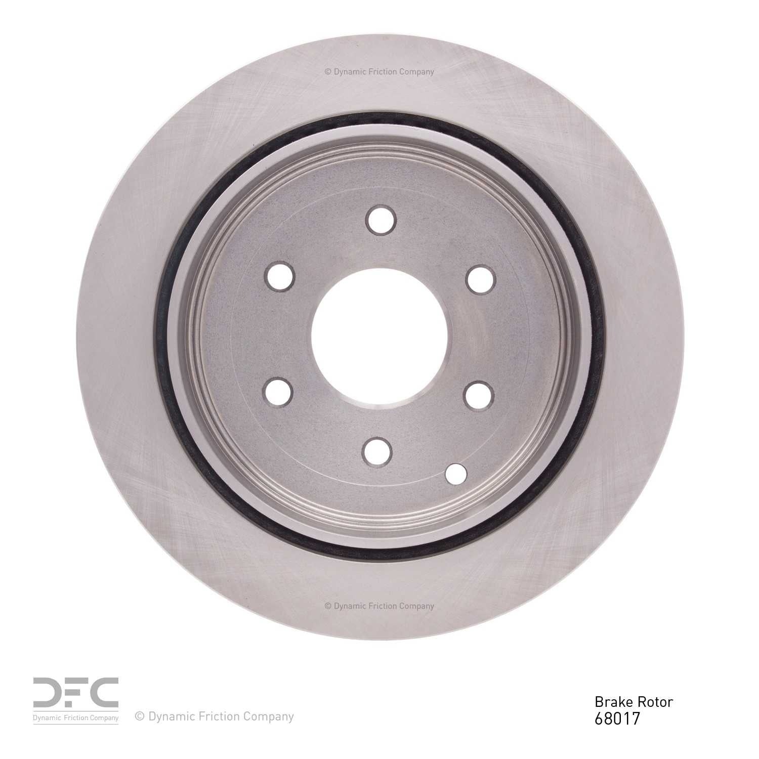 Dynamic Friction Company Disc Brake Rotor 600-68017