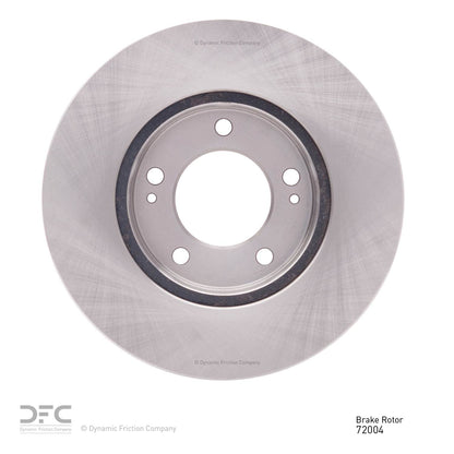 Dynamic Friction Company Disc Brake Rotor 600-72004