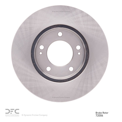 Dynamic Friction Company Disc Brake Rotor 600-72004