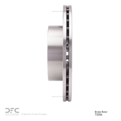 Dynamic Friction Company Disc Brake Rotor 600-72004
